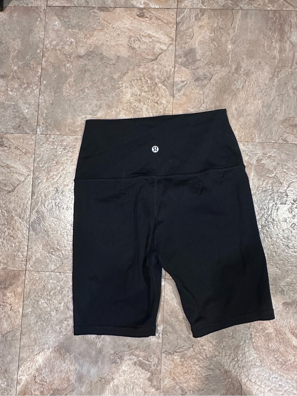 Lululemon Black High-Rise Bike Shorts